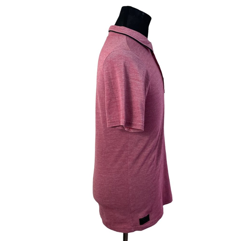 Oakley | Men's Red heather Short Sleeve Polo Shirt Size Small - Picture 6 of 7